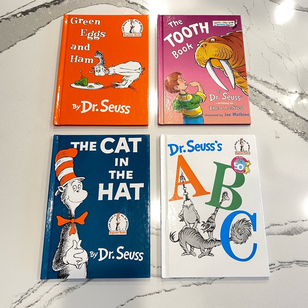 Dr. Seuss Beginner Books set of 4